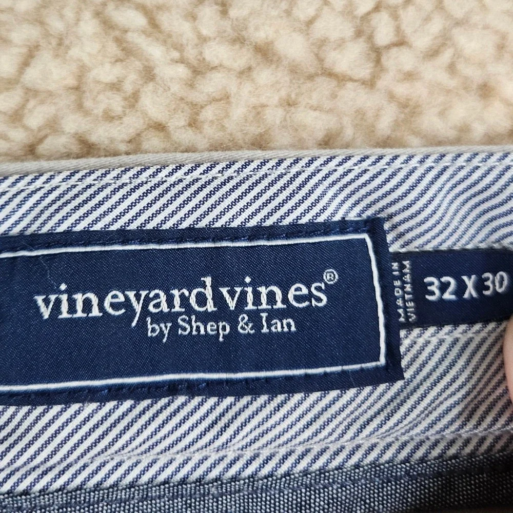 Vineyard Vines 5-Pocket Pants Mens 32x30 Grey Good Stretch Cotton Blend
